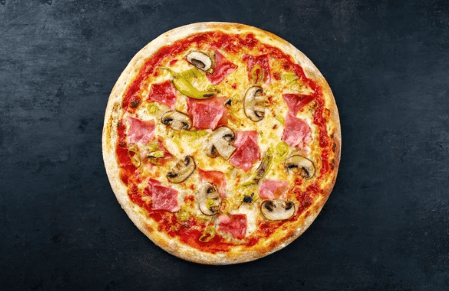 Pizza Prosciutto e Funghi
