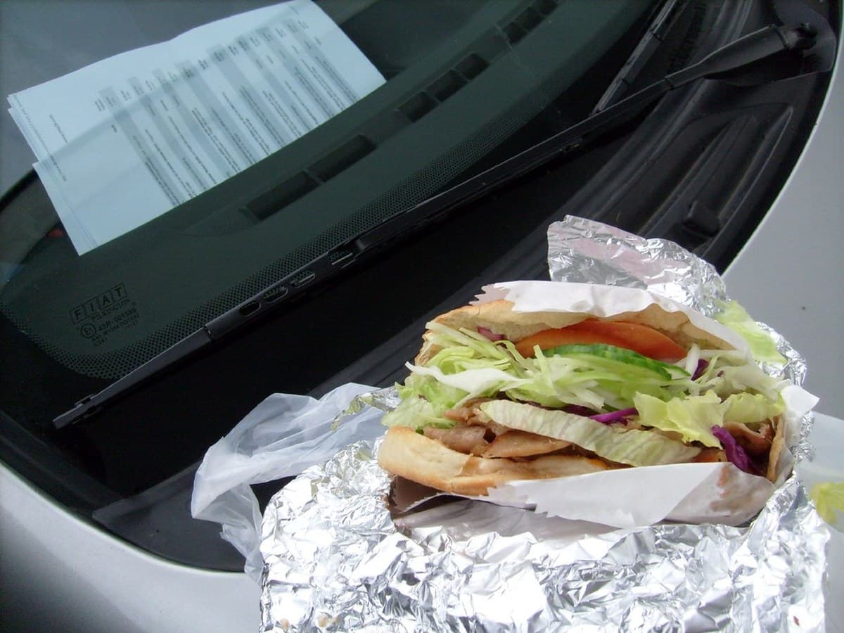 Kebab im Taschenbrot