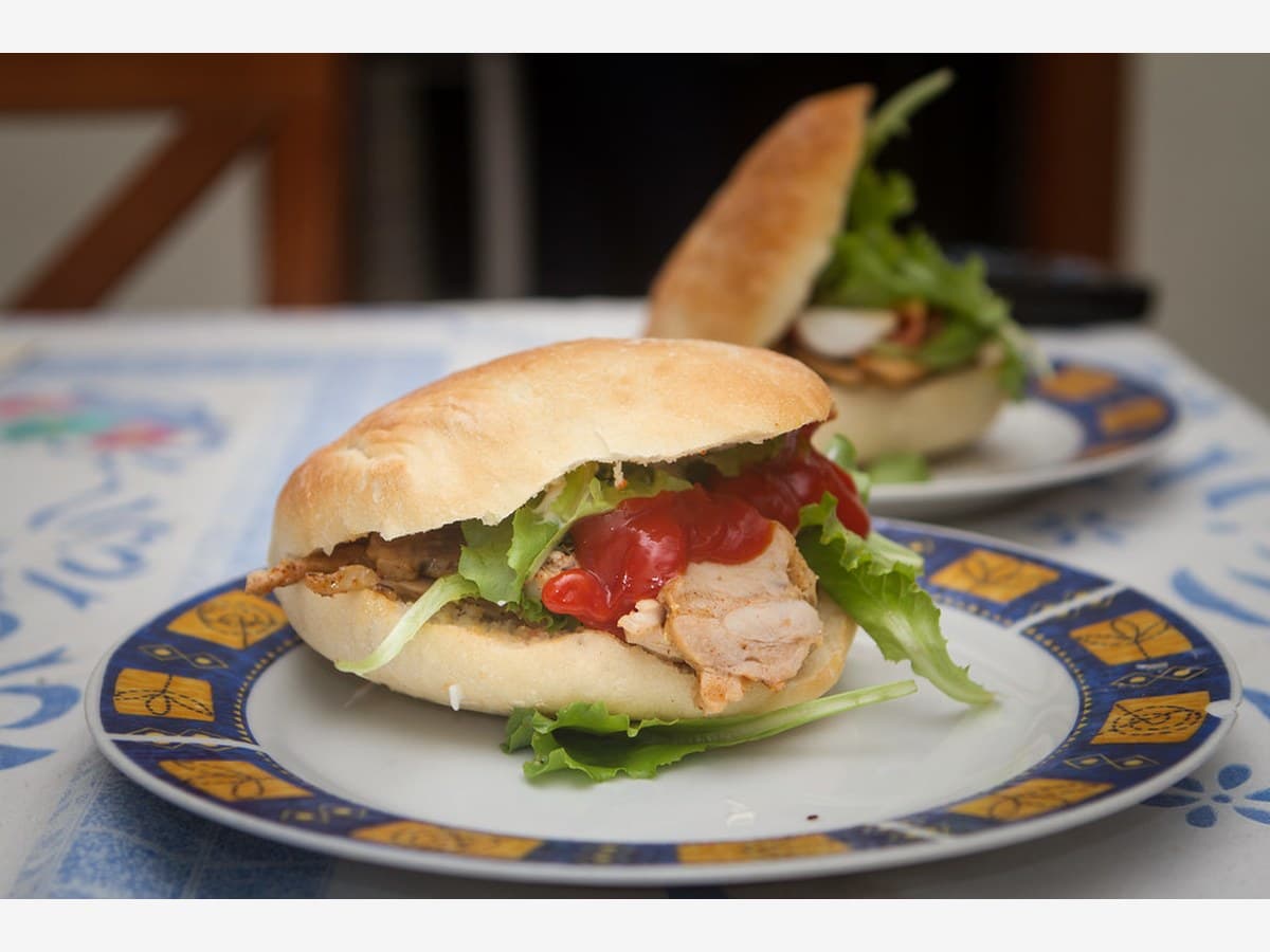 Schnitzelbaguette